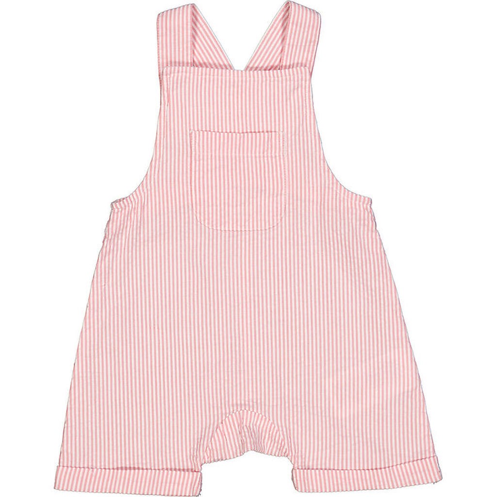 Müsli Smøkbukser - Seersucker Stripe - Overalls - Balsam Cream/b