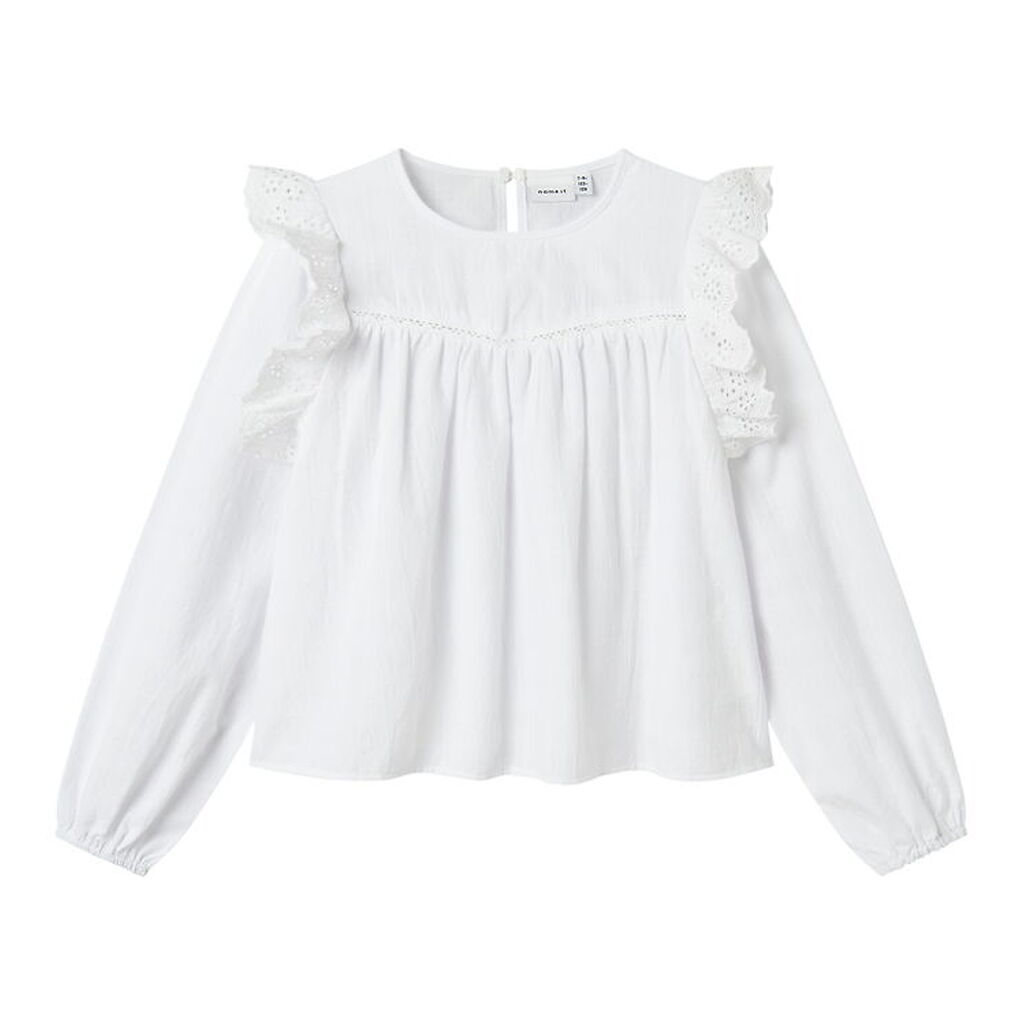 Name It Skjorte - NkfKanya - Bright White