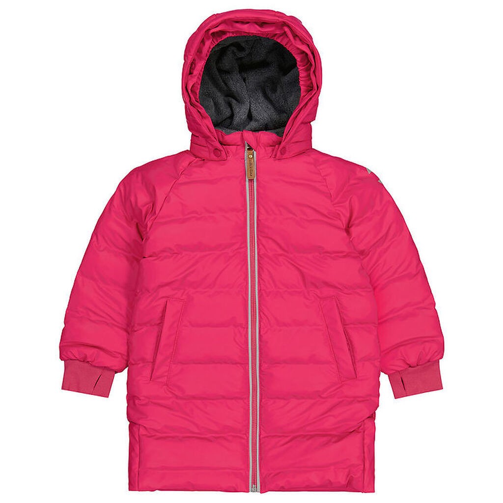Mikk-Line Dynefrakke - PU - Recycled - Fuchsia Red