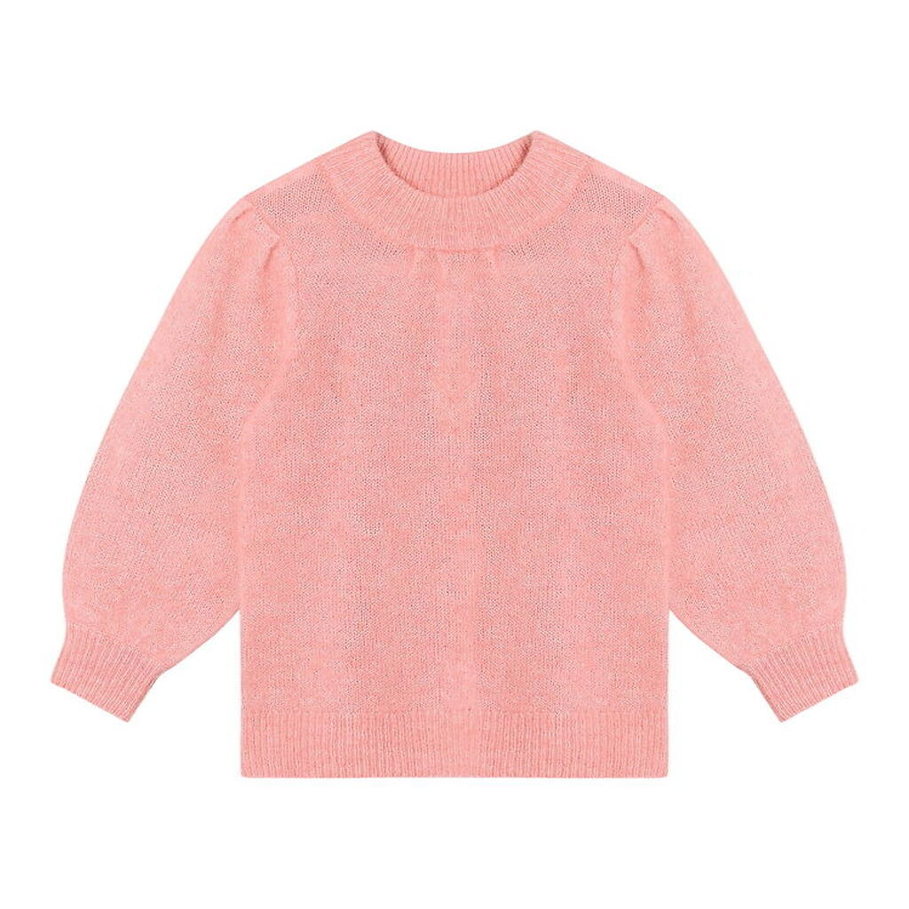 Fliink Bluse - Uld/Nylon - Strik - Star - Candy Pink