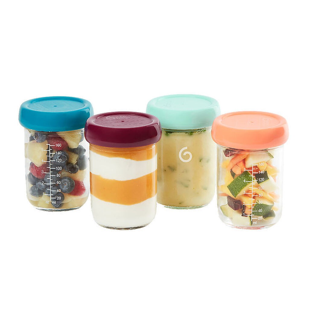 Babymoov Beholdere - Glas - 4x240 ml