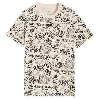 Puma T-Shirt - MID90S AOP - Hvid