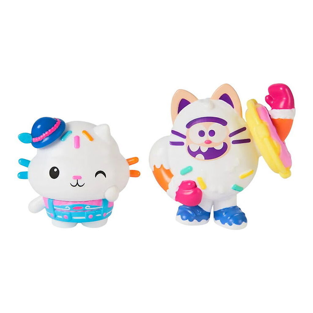 Gabby's Dollhouse Figurer - Cakey Cat & Cookie Bobby