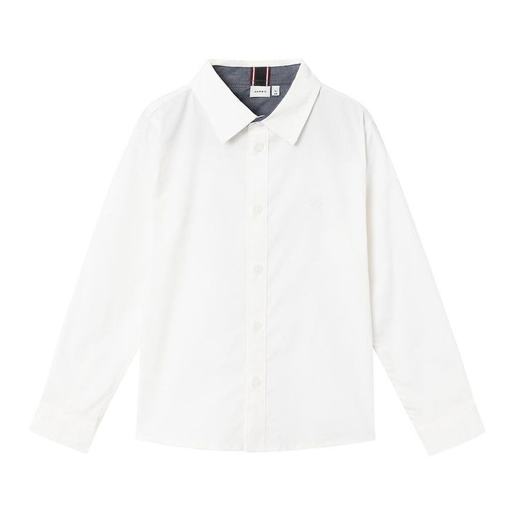 Name It Skjorte - Noos - NkmNewsa - Bright White