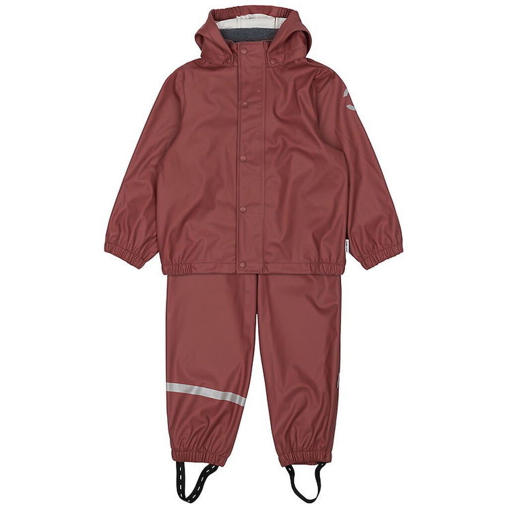 Mikk-Line Regntøj m. Seler - PU - Apple Butter