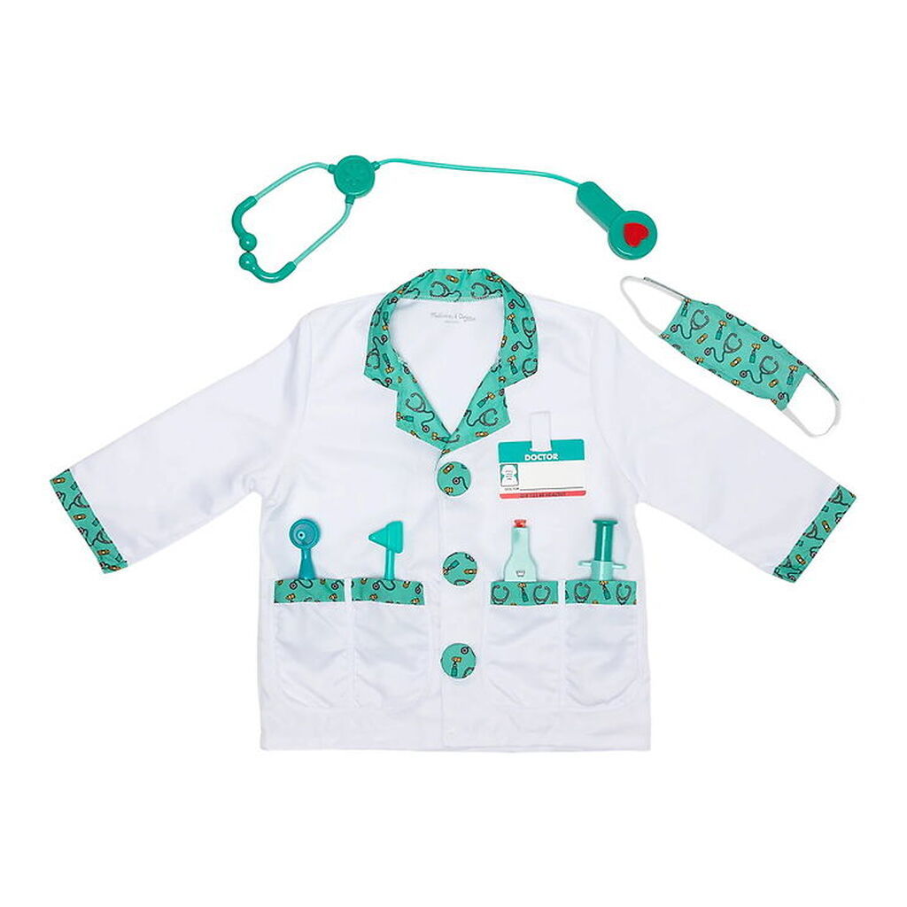 Melissa & Doug Udklædning - Doktor-sæt - 8 Dele