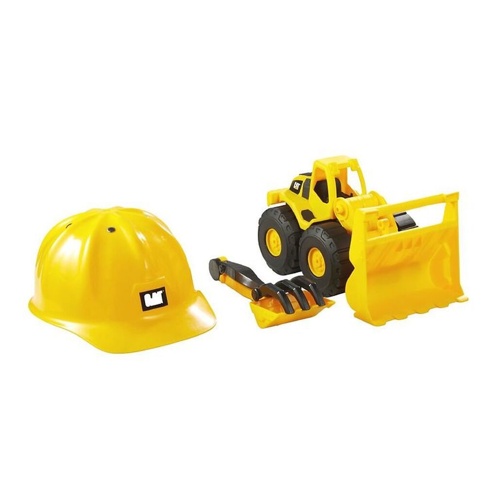 CAT Sandsæt - Gummiged/Hjelm