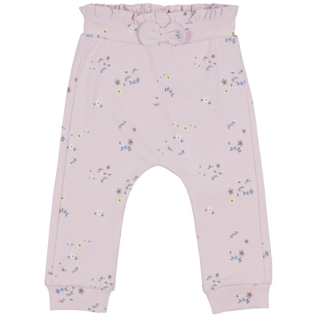 Name It Bukser - NbfDisse - Light Lilac m. Blomster