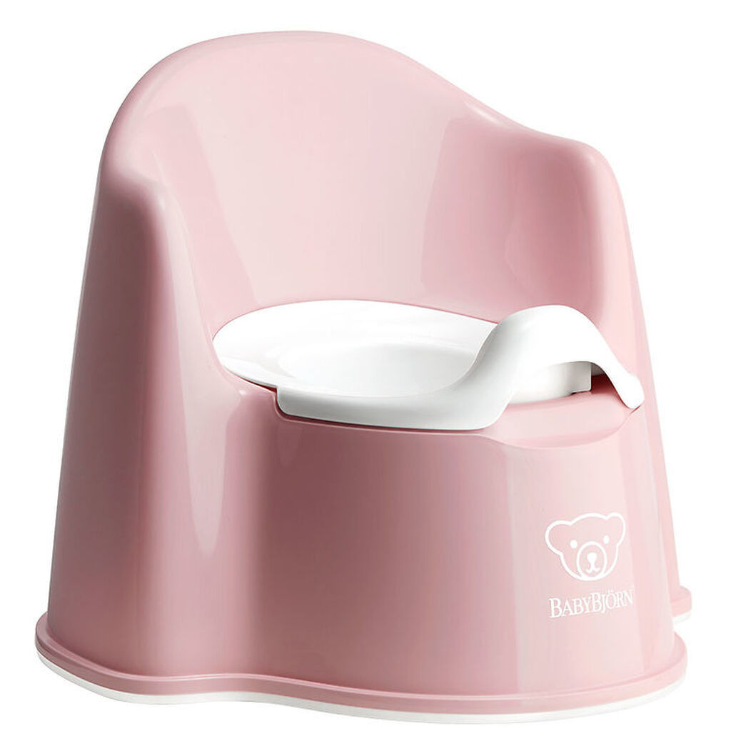 BabyBjörn Pottestol - Lyserød/Hvid