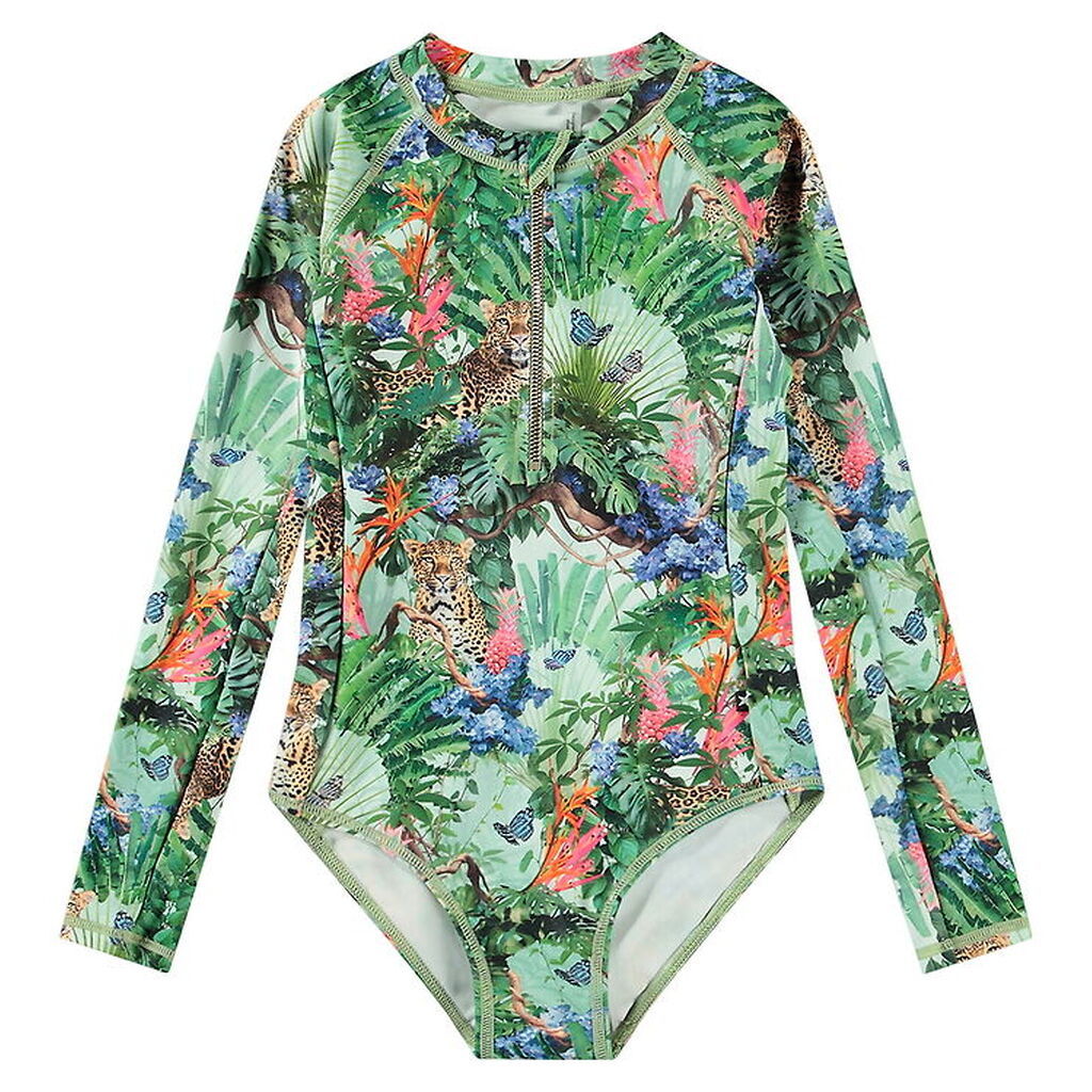 Molo Badedragt - UV50+ - Necky - Green Tropical