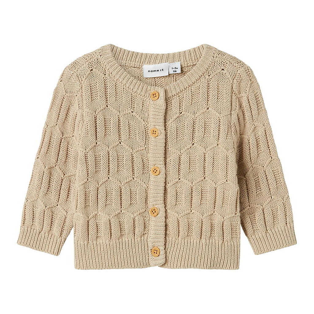 Name it Cardigan - Strik - NbnLomma - Peyote