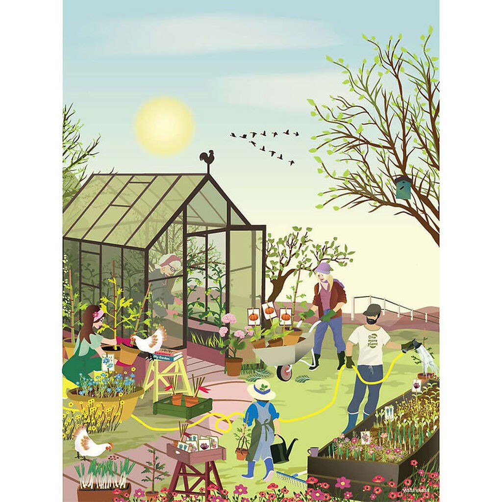 Vissevasse Plakat - 50x70 cm - Forårsfølelse