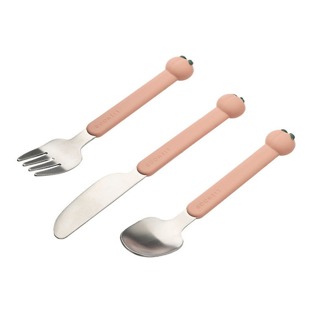 Liewood Børnebestik - Tove - Peach/Pale Tuscany Multi Mix