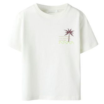 Name It T-shirt - NmmHelix - Cloud Dancer