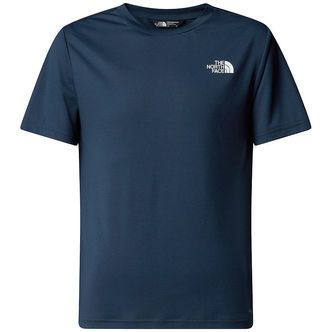 The North Face T-shirt - Teen New 24/7 - Summit Navy m. Logo