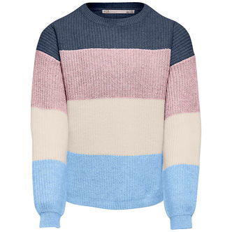 Kids Only Bluse - Strik - Noos - KogSandy - Vintage Indigo