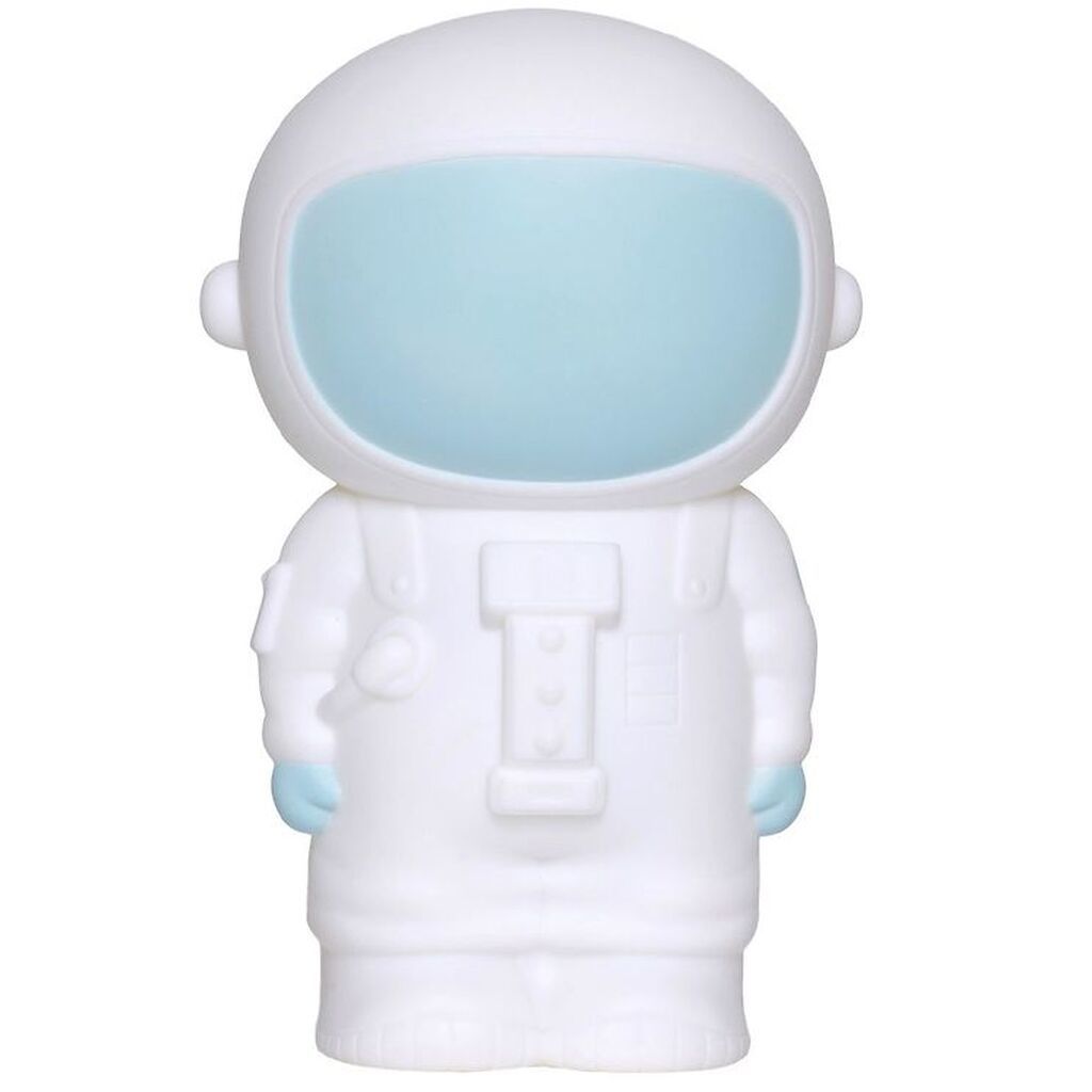 A Little Lovely Company Sparegris - Astronaut - Hvid/Blå