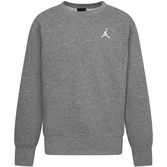 Jordan Sweatshirt - Crew - Carbon Heather m. Logo
