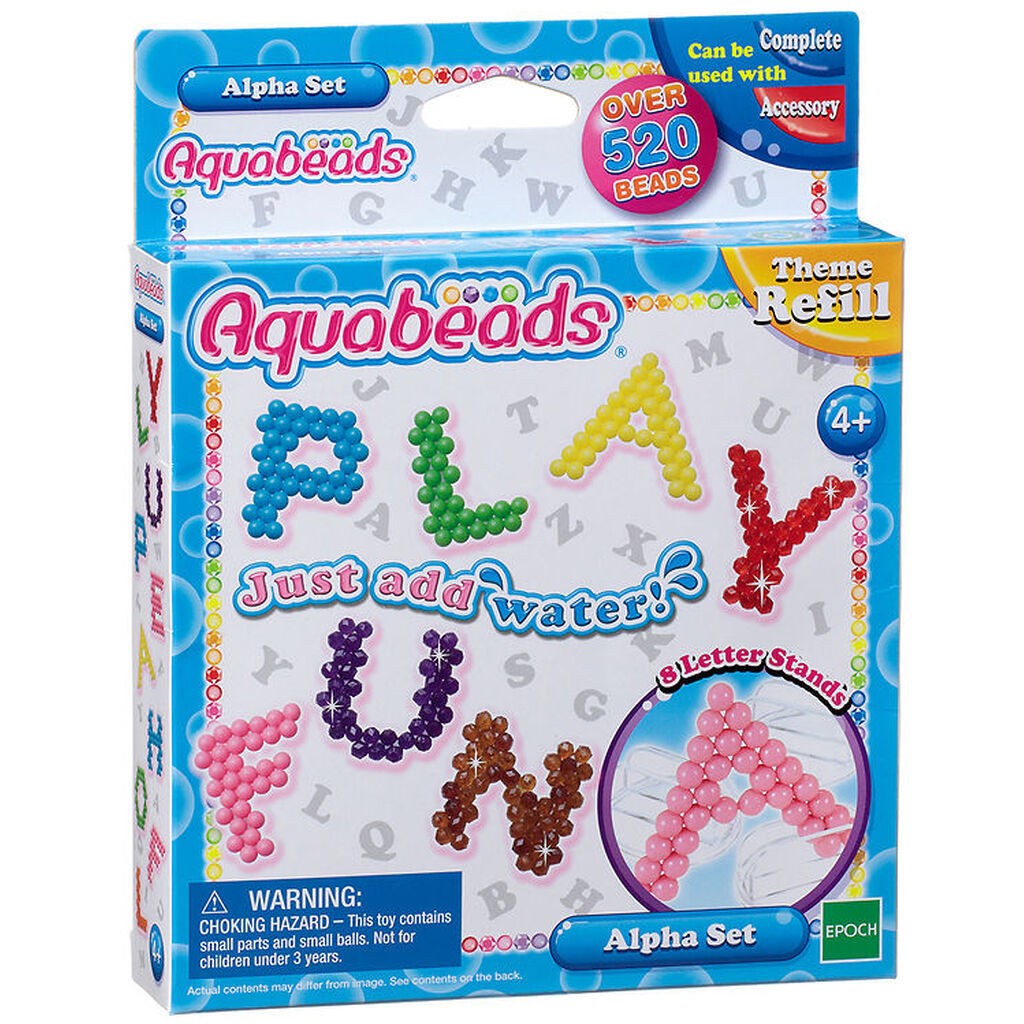 Aquabeads Perlesæt - Alpha set