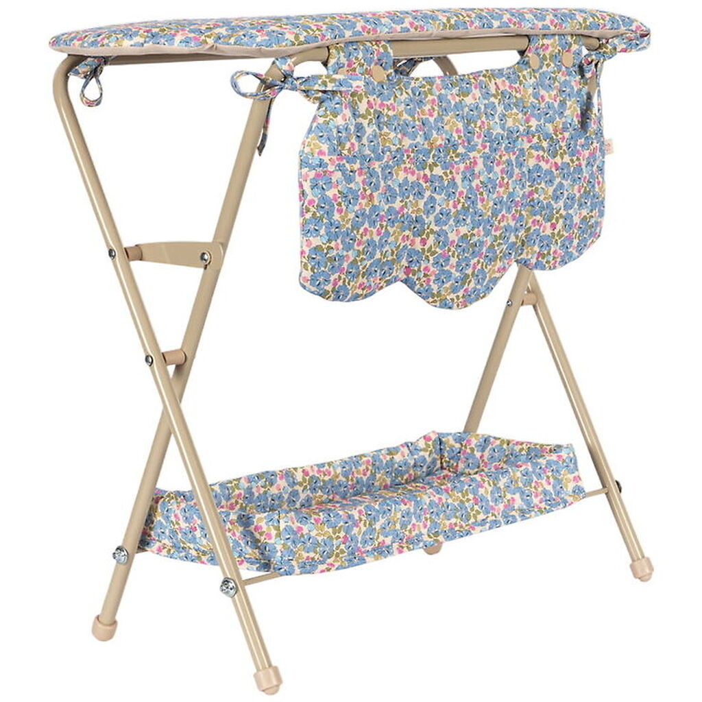 Konges Sløjd Dukke Puslebord - Fleur Rosier