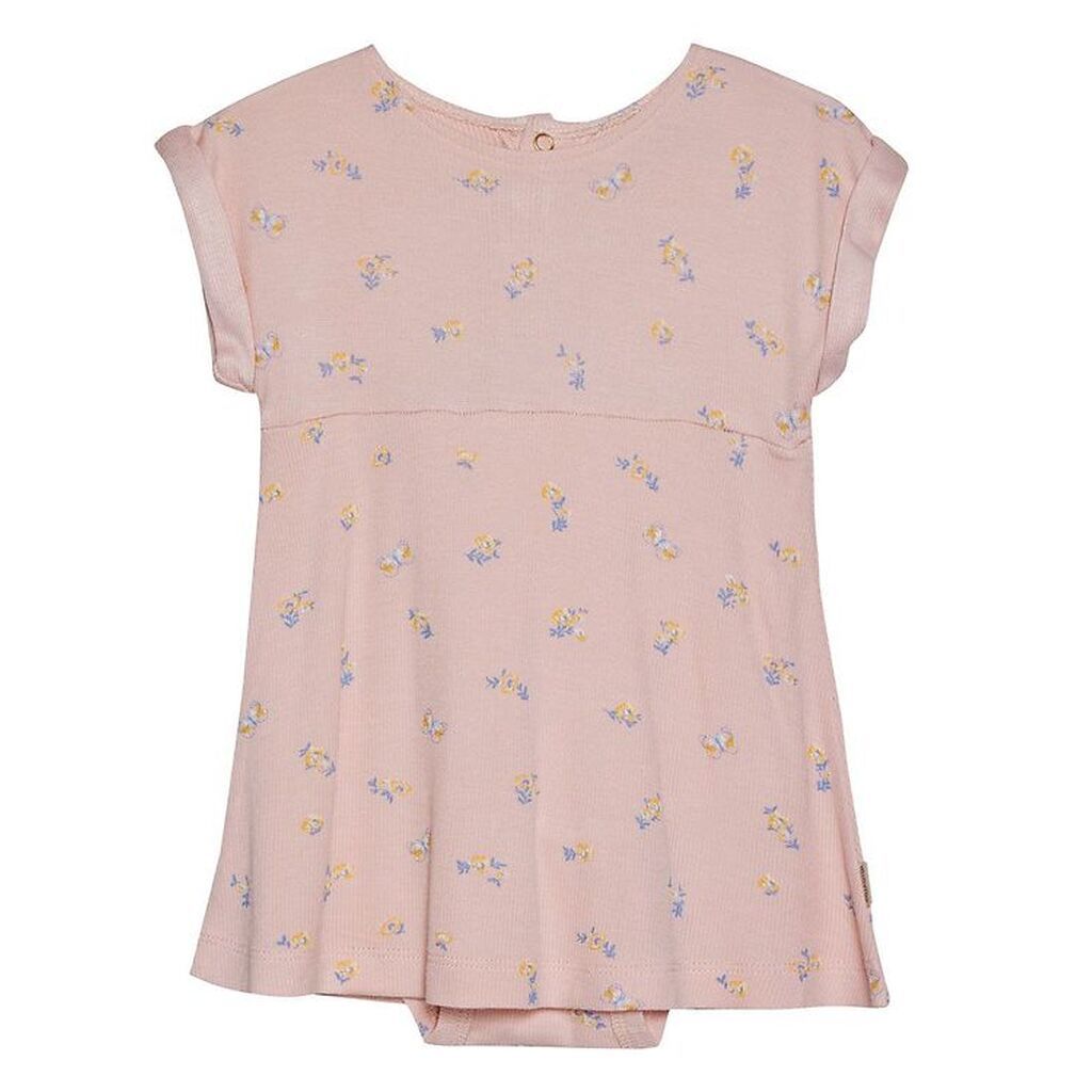 Minymo Kjolebody k/æ - Rib - Bamboo - Peach Whip