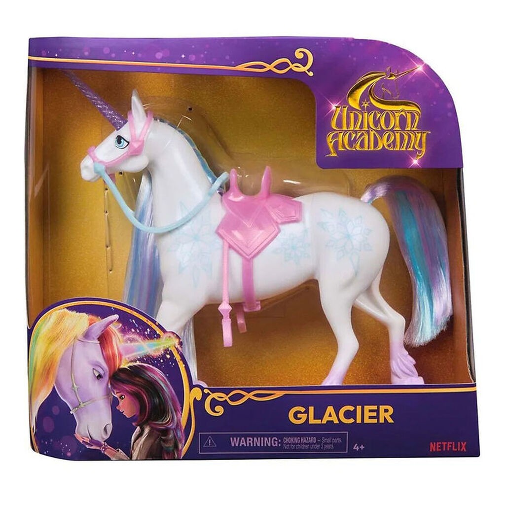 Unicorn Academy Enhjørning - 28 cm - Glacier