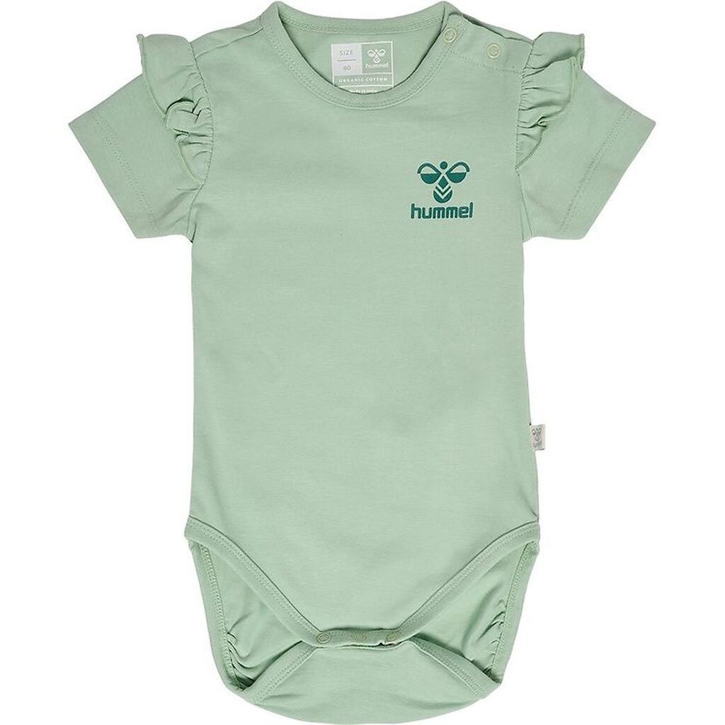 Hummel Body k/æ - hmlTalya Ruffle - Silt Green