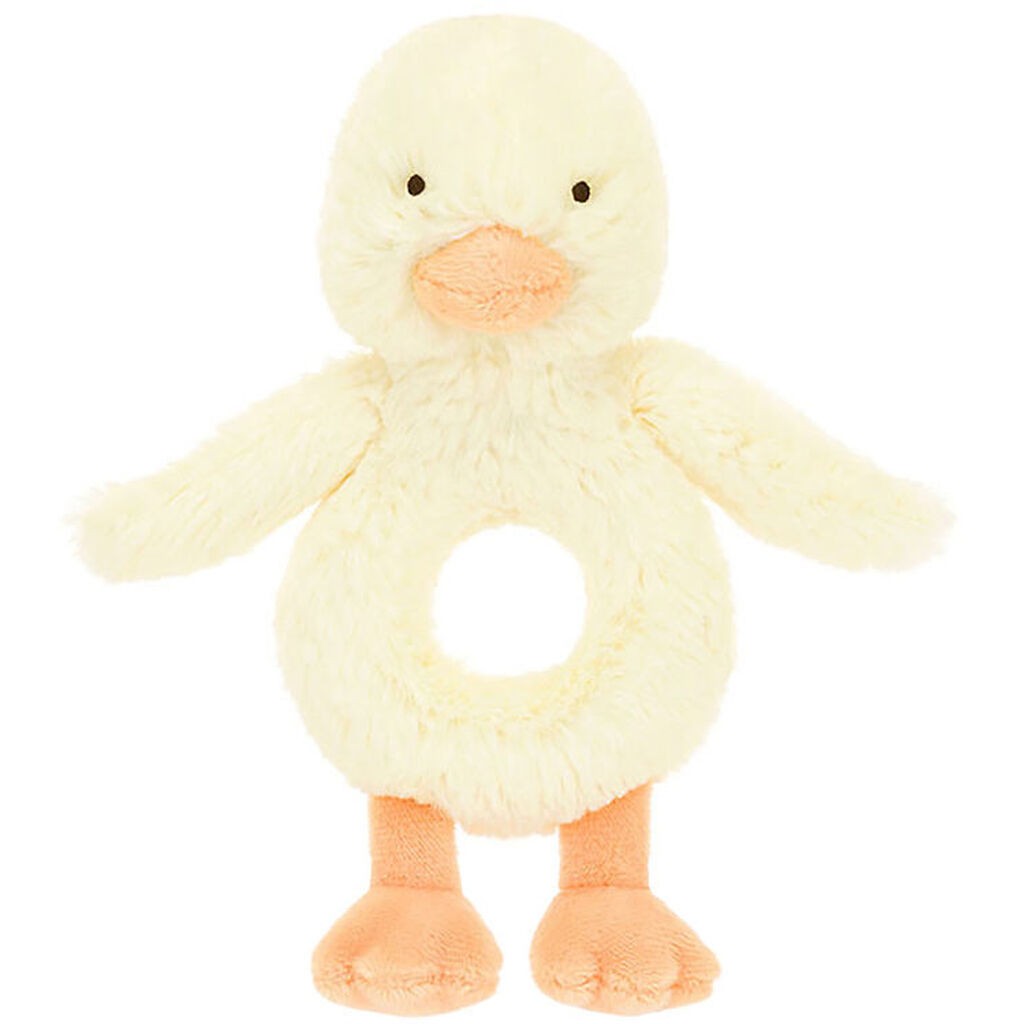 Jellycat Ringrangle - 18x8 cm - Bashful Duckling