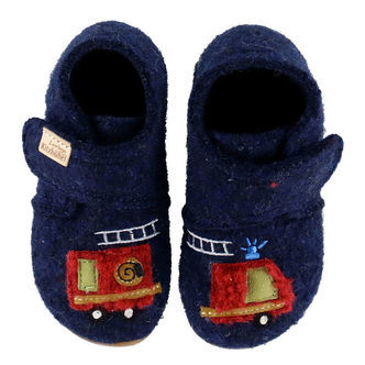 Living Kitzbühel Hjemmesko - Uld - Fredi Feuerwehr - Nachtblau