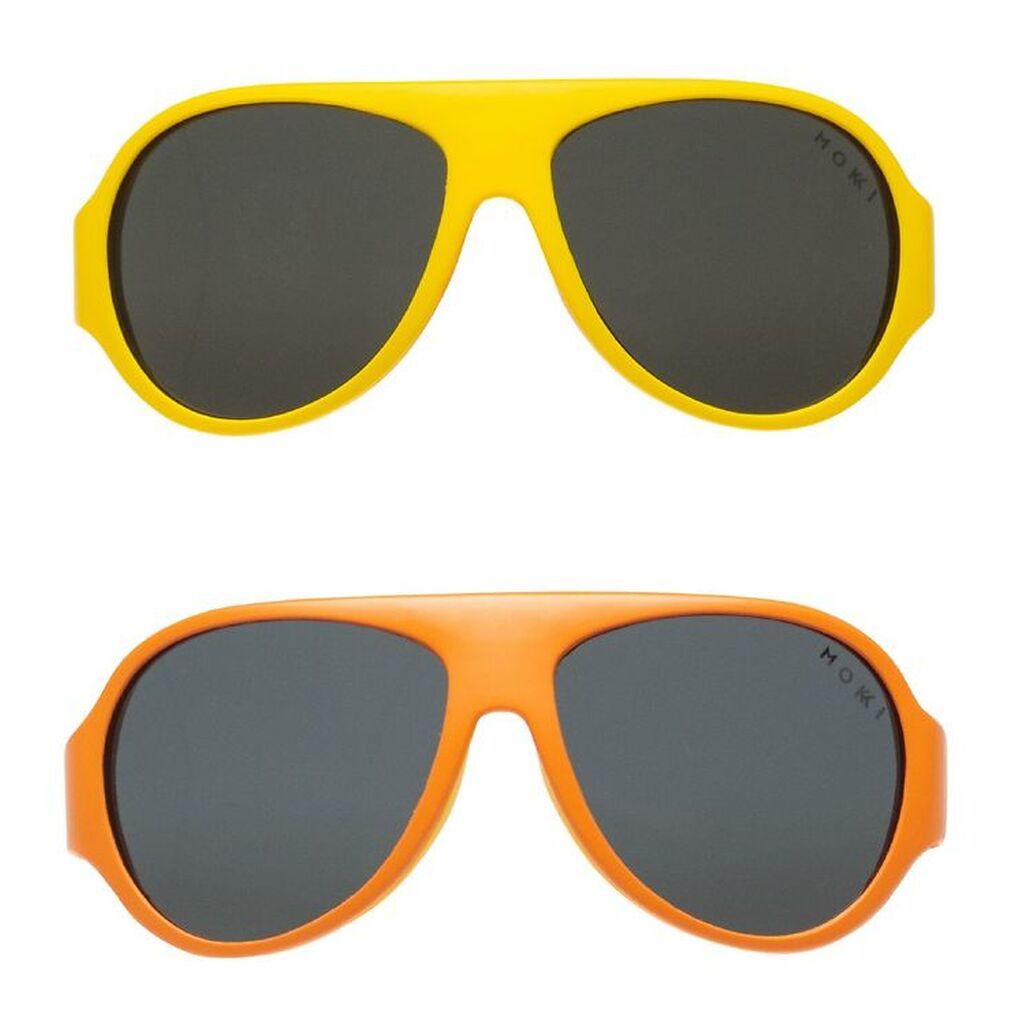 Mokki Solbriller - Click & Change - 10 dele - Orange