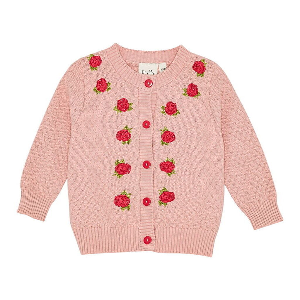 Flöss Cardigan - Strik - Aya - Warm Pink