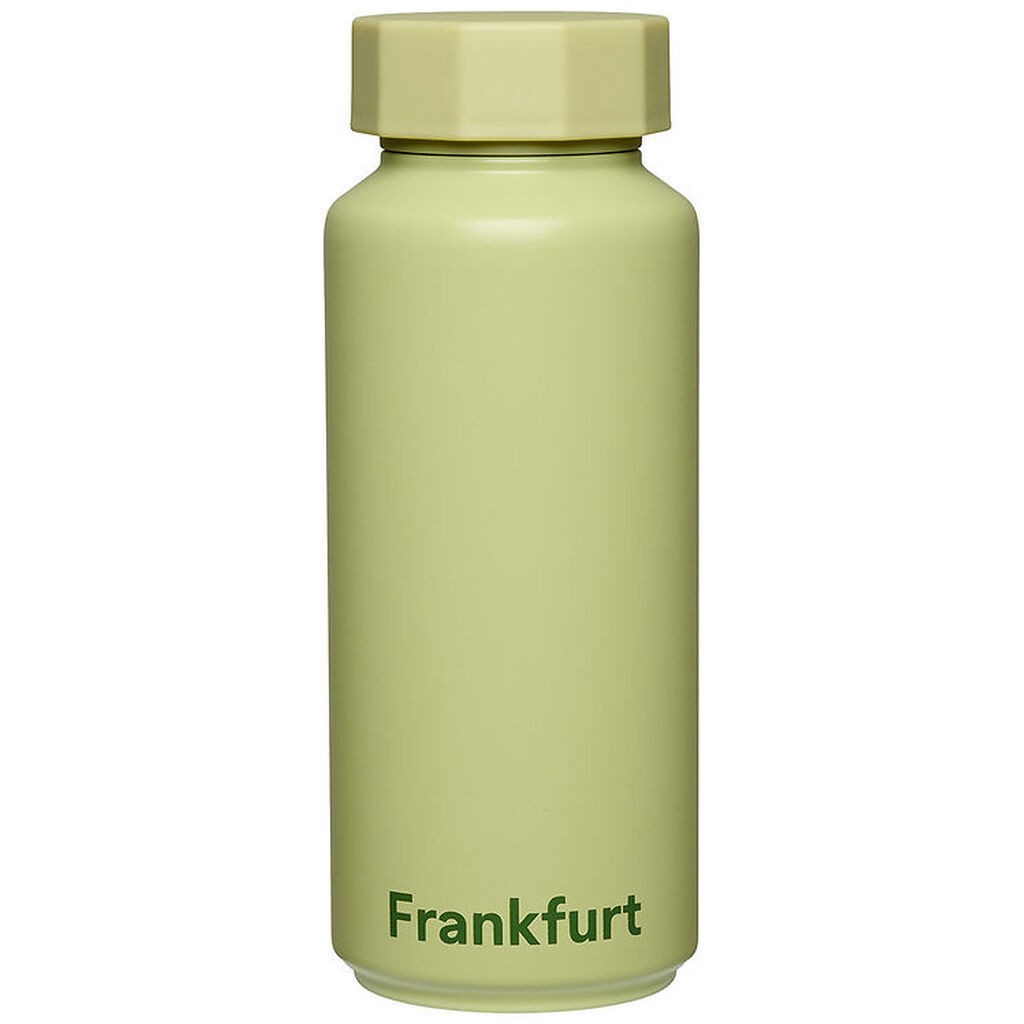 Design Letters Termoflaske - 500 ml - Frankfurt - Nile Green