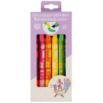 Djeco Trylletuscher - 6 stk. - Multifarvet