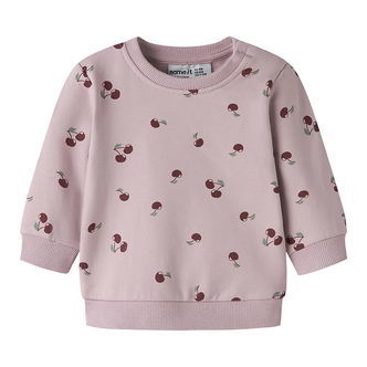 Name It Sweatshirt - NbfVimone - Dawn Pink/Cherry