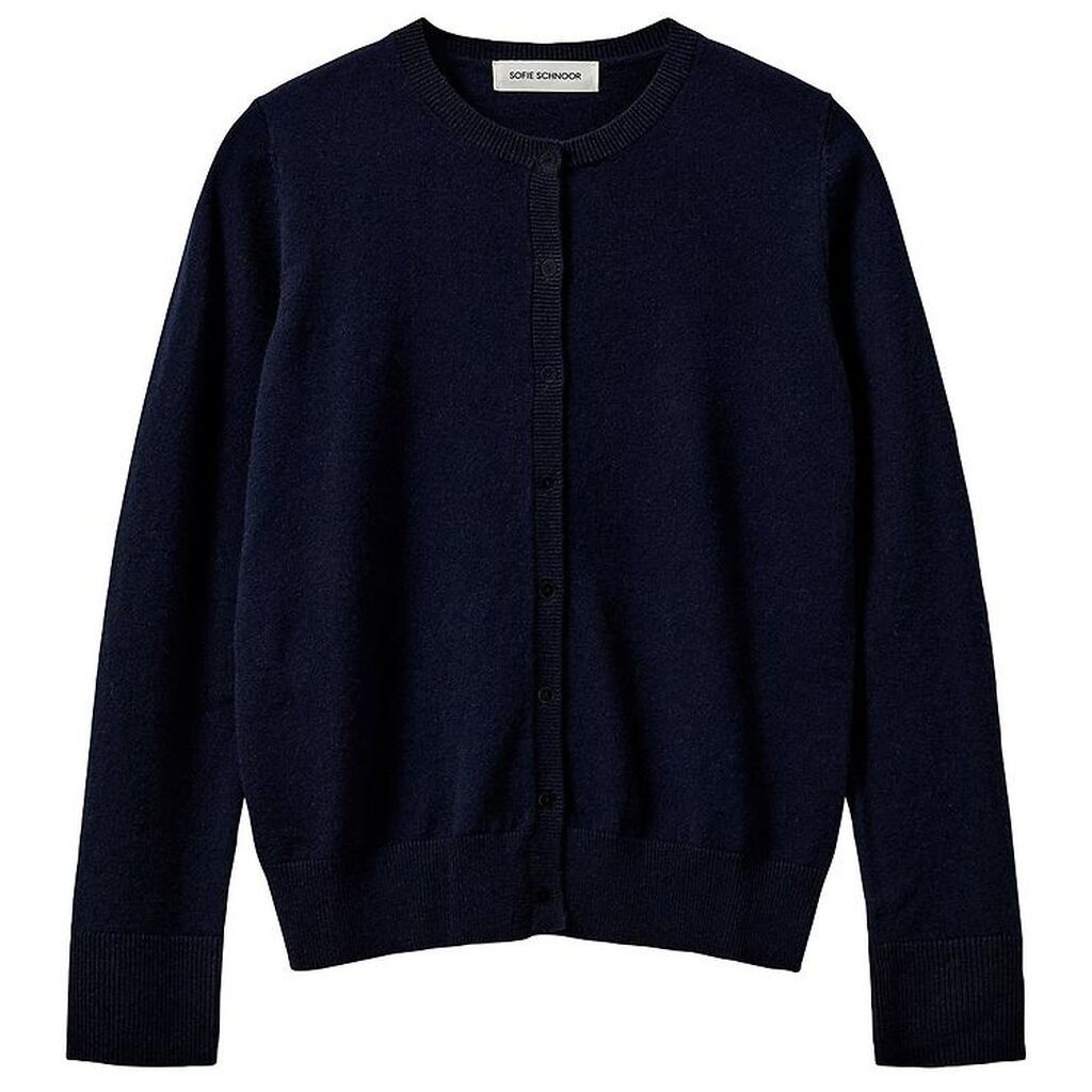 Sofie Schnoor Cardigan - Strik - Uld - Navy