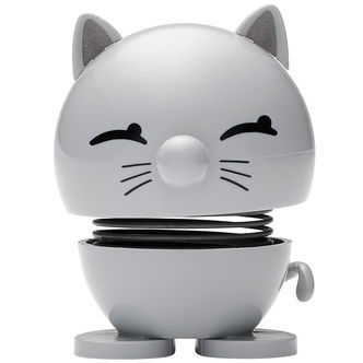 Hoptimist Cat - 7,3 cm - Light Grey