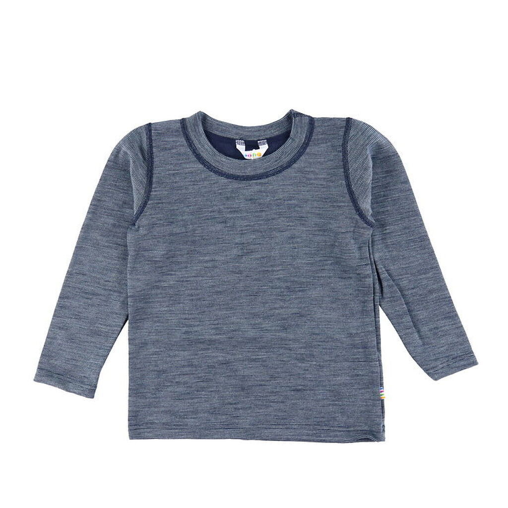 Joha Bluse - Uld - Blå