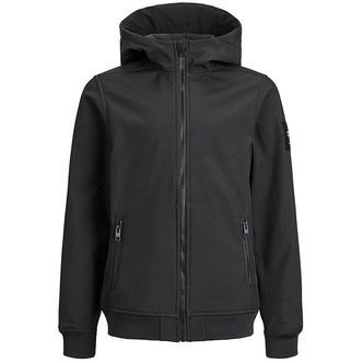Jack & Jones Softshelljakke m. Fleece - Noos - Sort