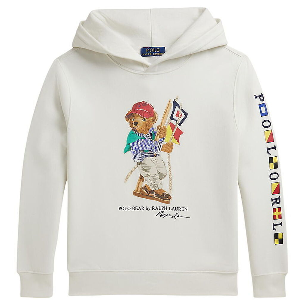 Polo Ralph Lauren Sweatshirt - Bear - Deckwash White