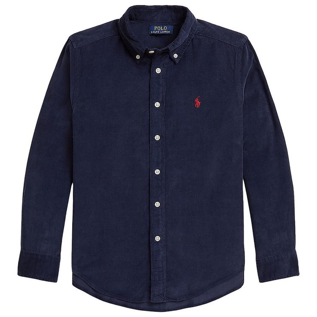 Polo Ralph Lauren Skjorte - Fløjl - Newport Navy