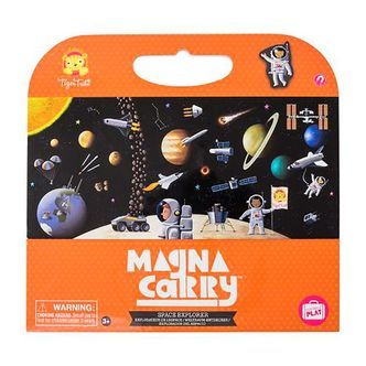 Tiger Tribe Magnetbog - Magna Carry - Space Explorer
