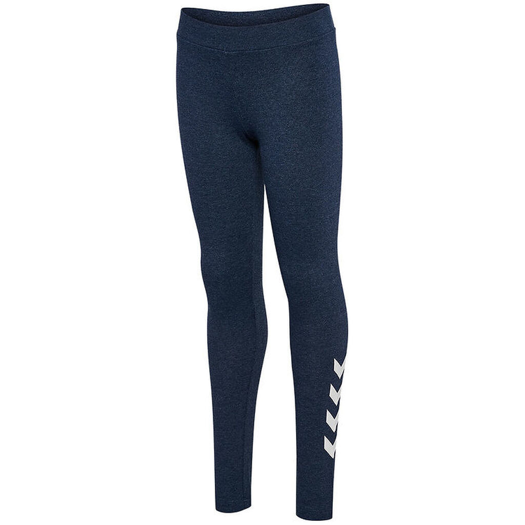 Hummel Leggings - HmlJr - Dress Blue Melange