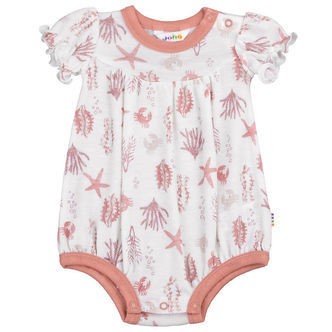 Joha Sommerdragt - Uld - Lyserød m. Print