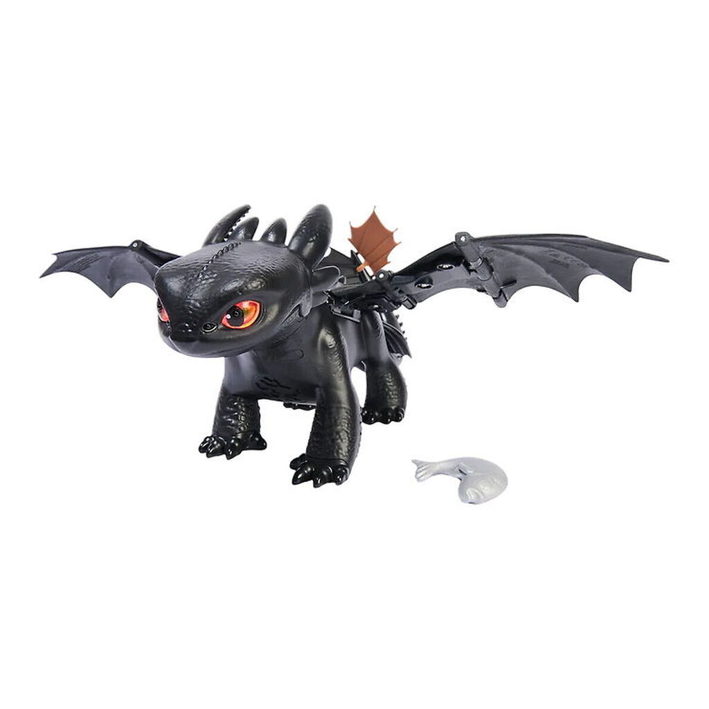 Dragons Drage - 30 cm - Tame & Train Interactive Toothless