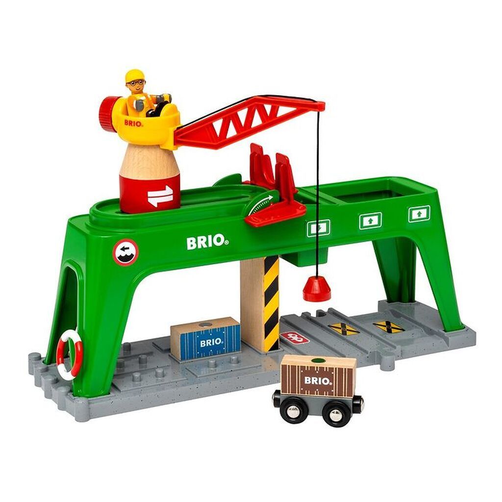 BRIO Legetøj - Containerkran 33996