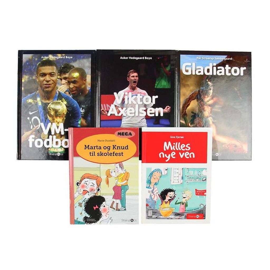 Straarup & Co Bogpakke - 3. Klasse - Assort. - 5 Bøger