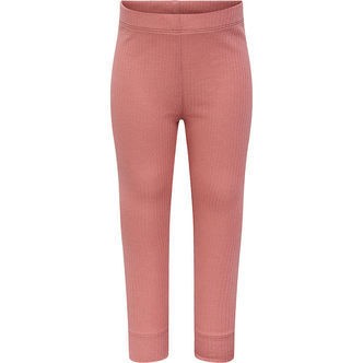 Hummel Leggings - Rib - hmlRene - Dusty Rose
