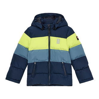 LEGOÂ® Wear Dynejakke - LWJipe 705 - Navy/Blå/Gul