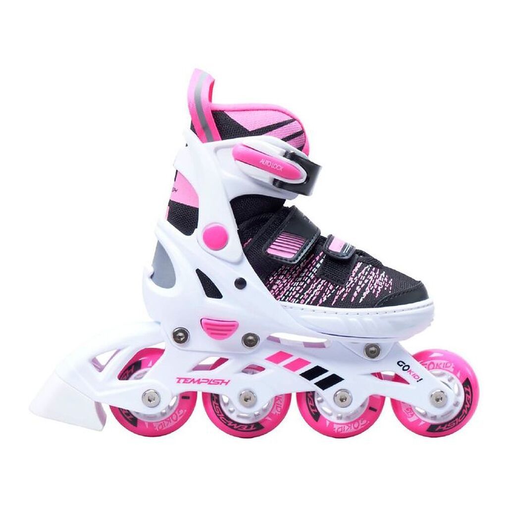 Tempish Rulleskøjter - GoKid Girl - Hvid/Rosa - Inliner
