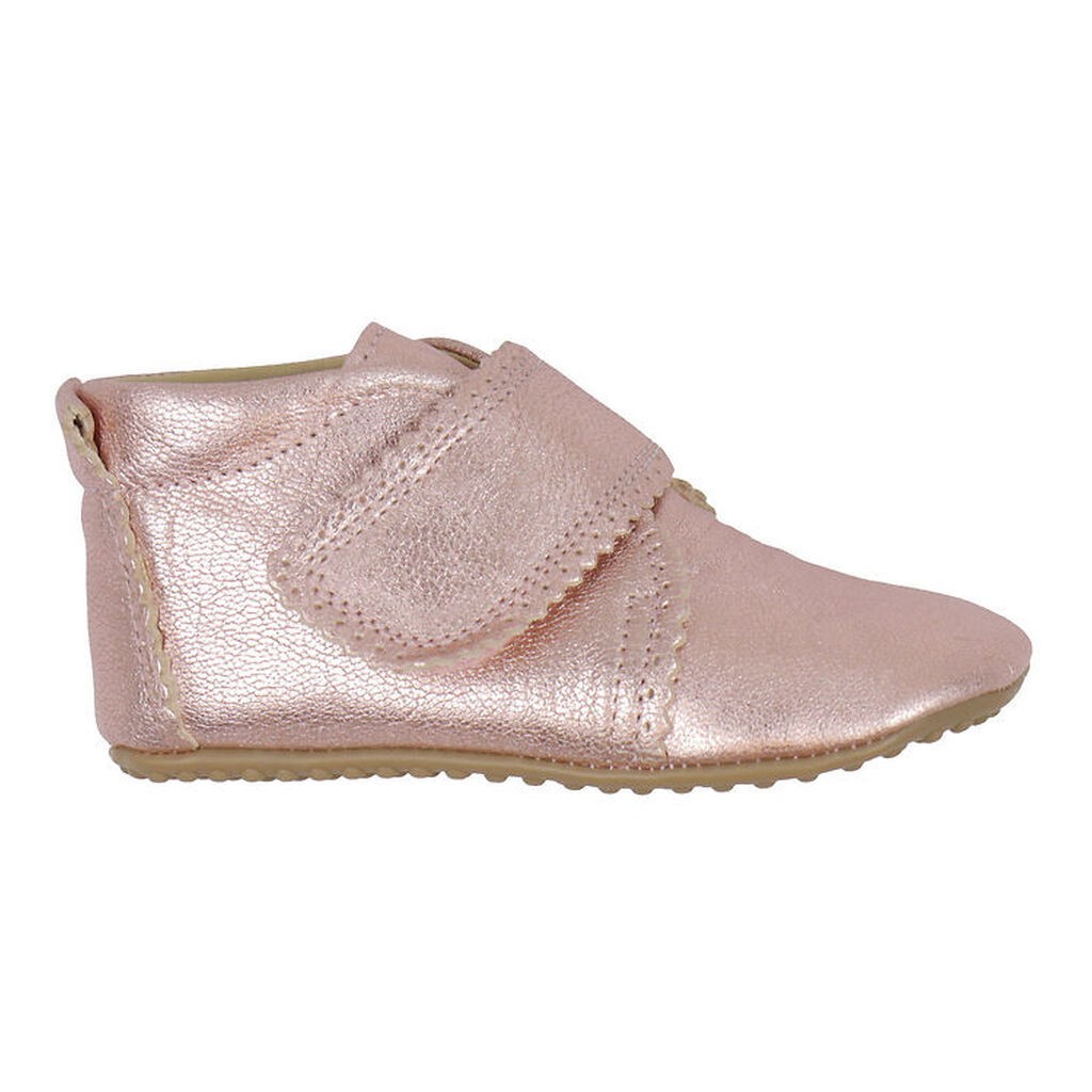 Pom Pom Skindfutter - Beginners Velcro Scallops - Metallic Rose